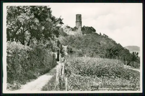 3x Foto AK - Bad Godesberg Godesburg Ruine Turm Bonn - und andere aus Umgebung