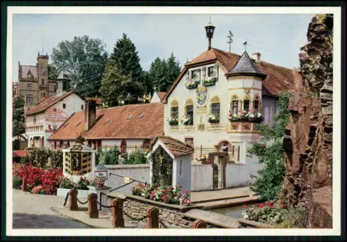 AK Color Klostergut Rettershof Königstein Taunus Kaffee zum fröhlichen Landmann