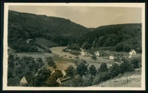 Foto AK - Eishaus im Westerwald - Panorama vom Ort um 1940 - Höhr-Grenzhausen