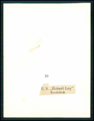 5x Foto - Robert Ley Schiff KdF Kreuzfahrtschiff - Innenansichten - 1930er Jahre