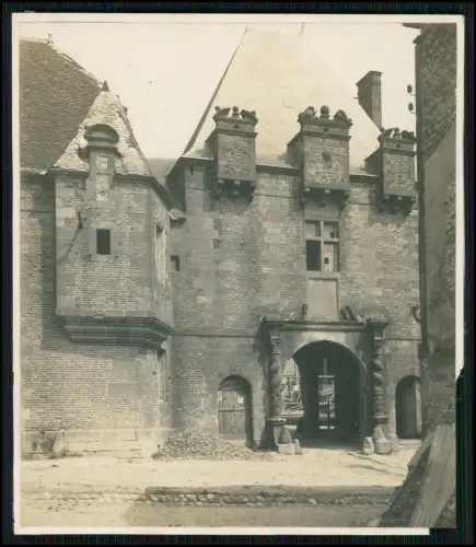 8x Foto - 1. WK Kriegszerstörung -  Ardennen Grandpré Gefecht Region Grand Est