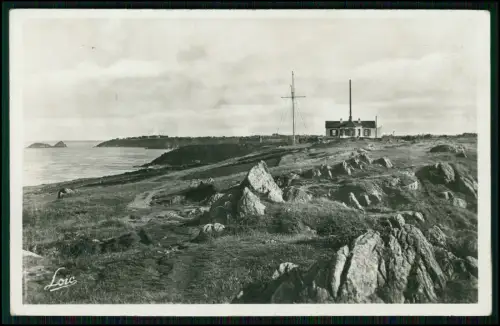 5x Foto AK - 2. WK Bretagne 1940 Frankreich Atlantik Küste Normandie u.a.