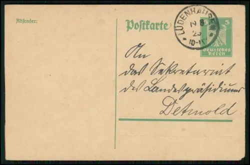 4x AK 1.WK - Feldpostkarte 1916und andere -  von Detmold Lippe nach Detmold u.a.