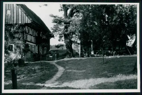 Foto - Bauernhof in Rościsławice Riemberg Dorf in Schlesien Trebnitz Polen 1939