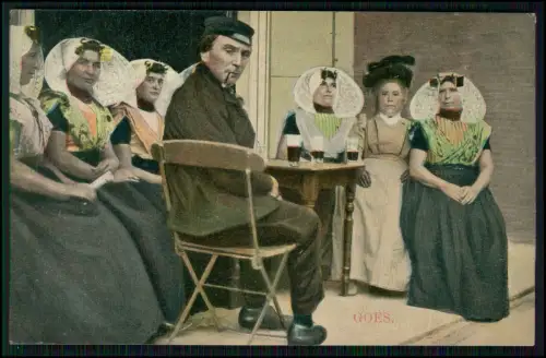 4x AK - Walcheren Tracht Kinder Mädchen Frau - Zeeland Niederlande Holland 1910