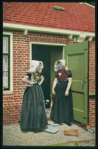 4x AK - Walcheren Tracht Kinder Mädchen Frau - Zeeland Niederlande Holland 1910
