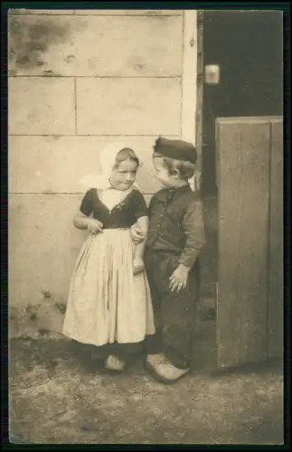 4x AK - Walcheren Tracht Kinder Mädchen Frau - Zeeland Niederlande Holland 1910