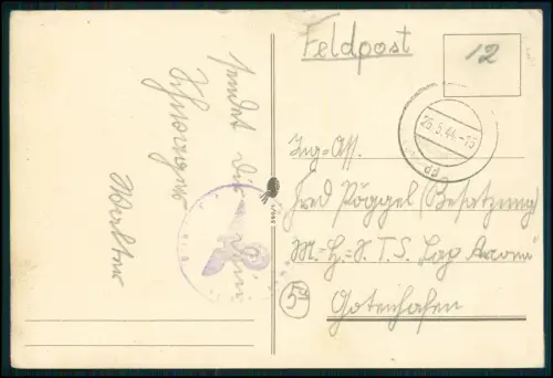 AK - Vroolijk Pinksterfeest Niederlande Zwerge Fee - 1944 Feldpost gelaufen