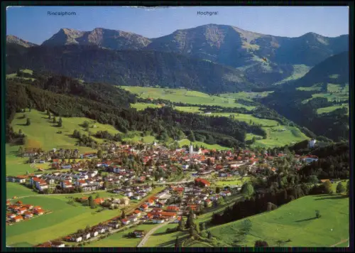 3x AK - Oberstaufen Allgäu Panorama Hochgrat Rindalphorn Berge Bayern Luftbild