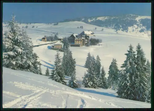 Halden Hotel Schauinsland Freiburg Schwarzwald - Winter Schnee Berge Foto Karte
