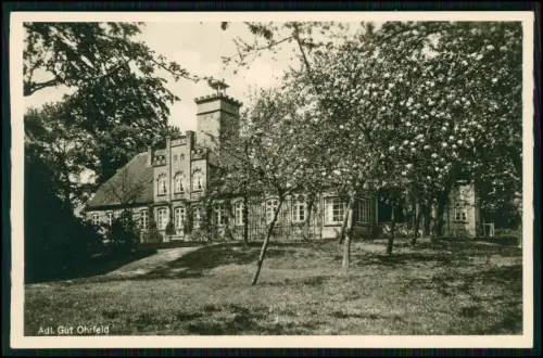 Echt Foto AK - Ohrfeld Niesgrau Gelting in Angeln Adliges Gut Schleswig-Holstein