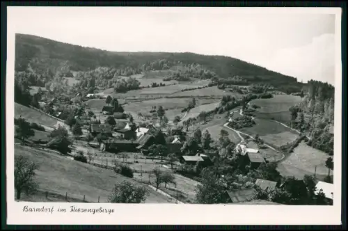 Foto AK - Gruszków Mysłakowice Góra - Ein Bärendorf im Rudawy Janowickie-Gebirge