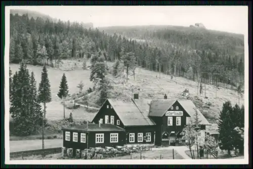 Foto AK - Gebertbaude - zwischen Josephinenhütte und Jakobsthal nahe Zackenbahn