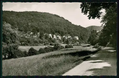 Echt Foto AK - Bad Ems Bad Nassau a.d. Lahn - Kaltbachtal Dorfansicht Waldstraße