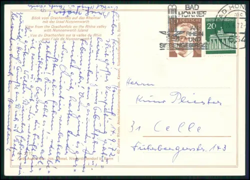 7x AK - Mittelrhein Drachenfels Koblenz Bonn Köln Lahneck Burgen Wein Romantik