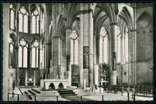 4x Foto AK- Trier Barockkirche Trierer Dom prächtiges Kirchenschiff Innenansicht