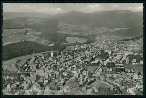 AK - Winterberg im Hochsauerland - Luftbild Kurort Kirche Mittelgebirge Panorama
