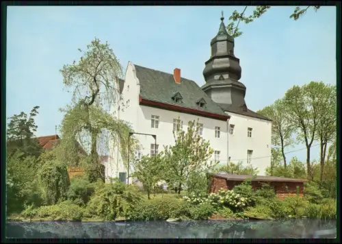 Meerbusch Büderich Dyckhof Postkarte Schloss Herrenhaus Garten Teich Niederrhein