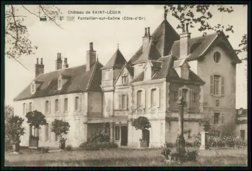 3x AK 1.WK Pontailler-sur-Saône Château Saint-Léger Schloss Frankreich Côte-d’Or