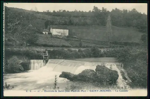 10x AK 1. WK - Saint-Jean-Pied-de-Port - Pyrénées-Atlantiques Grenze zu Spanien
