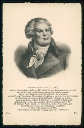 3x AK Portrait - Henri VIII, Sully und Danton - Macht Reformen und Revolution