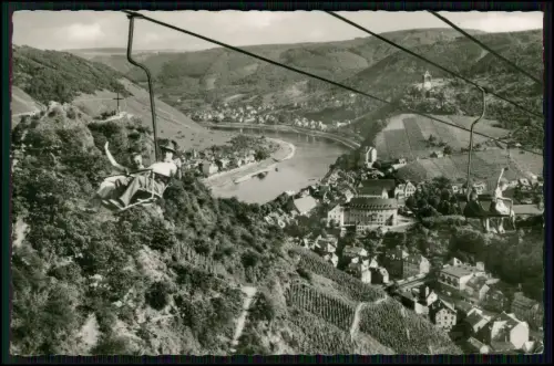 2x Foto AK - Cochem Mosel Pinnerkreuz Reichsburg Panorama Fluss Weinberge Brücke