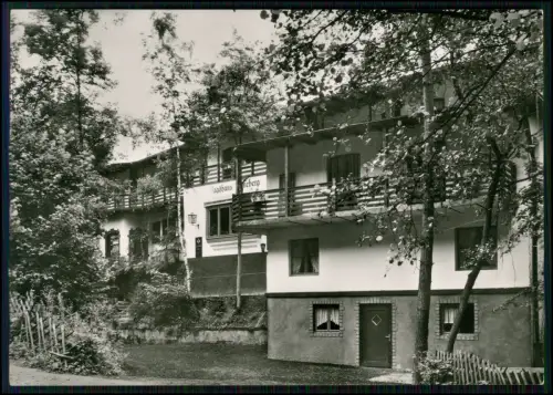 2x Foto AK - Rheinbreitbach Bad Honnef - Jagdhaus Virneberg u. Terrasse Kurpark
