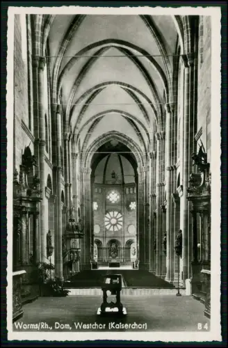 11x Foto AK - Speyer am Rhein - Gedächtniskirche Dom Innenansicht Außenansichten