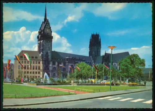 4x AK - Duisburg - Altstadt Straßenbahn City - Ruhrgebiet 1960er Jahre Lot