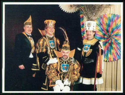 3x AK Bergheim Karneval Dreigestirn 1997-98  Prinz Norbert I. Bauer Günter Hätty