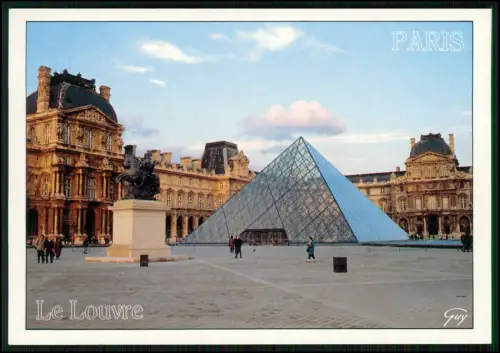10x AK Paris - Eiffelturm Seine Sacré-Cœur Luftbild Touristenmotiv u.a. - 1960er