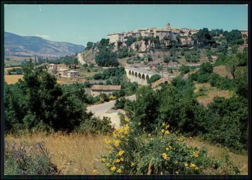 2x AK Sault Vaucluse Provence Le Pont sur la Croc Panorama Frankreich 1960er J.