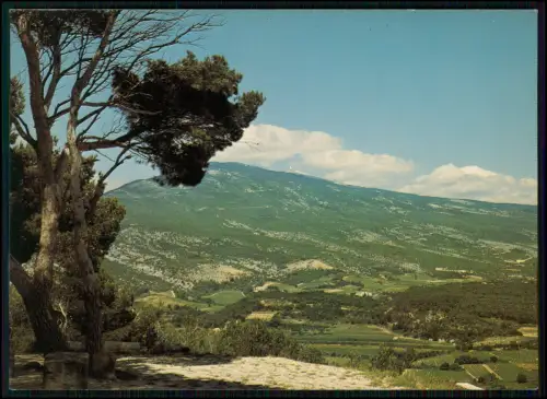2x AK Sault Vaucluse Provence Le Pont sur la Croc Panorama Frankreich 1960er J.
