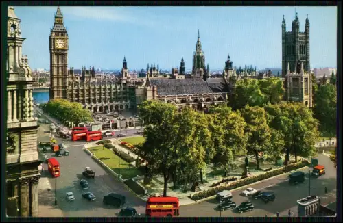 6x AK Lot - London Piccadilly Circus Coca Cola Doppeldeckerbusse Werbung 1960er