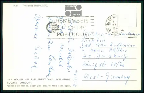 6x AK Lot - London Piccadilly Circus Coca Cola Doppeldeckerbusse Werbung 1960er