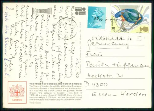 6x AK Lot - London Piccadilly Circus Coca Cola Doppeldeckerbusse Werbung 1960er