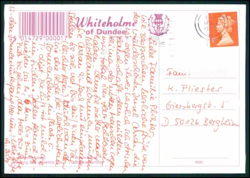 9x AK Lot -AK Schottland Dudelsackspieler Highlands Kilt Greetings Scotland u.a.