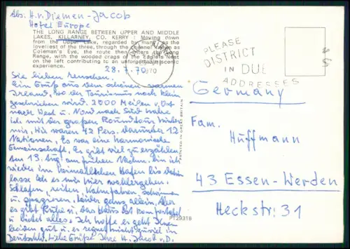 9x AK Lot -AK Schottland Dudelsackspieler Highlands Kilt Greetings Scotland u.a.