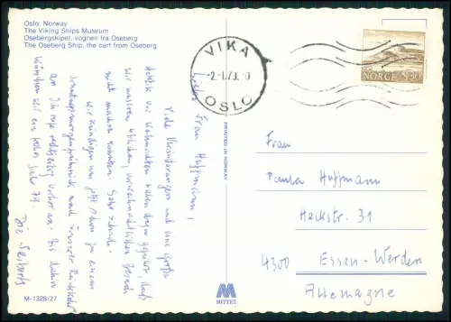 6x AK Lot - Norwegen Stadtansicht Luftbild Hafen Lille Lungegårds u.a. -1970er