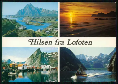 6x AK Lot - Norwegen Stadtansicht Luftbild Hafen Lille Lungegårds u.a. -1970er