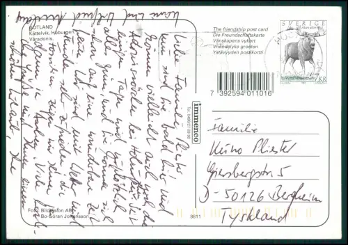 11x AK - Gotland Schweden Visby Ostsee Küste - Landschaft Skandinavien 1960-70er