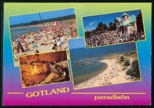 11x AK - Gotland Schweden Visby Ostsee Küste - Landschaft Skandinavien 1960-70er