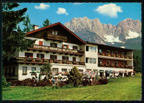 AK - Going am Wilden Kaiser Tirol - Blattlhof Hotel Pension Terrasse - Alpen