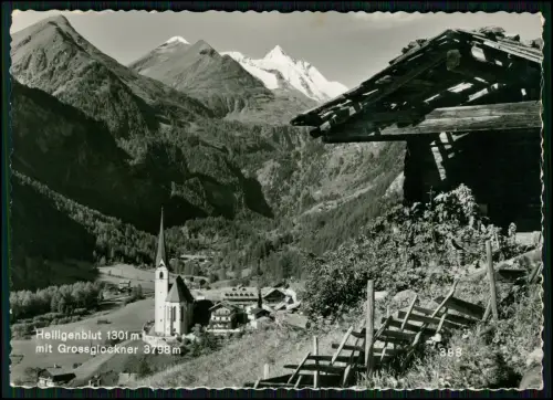 AK - Heiligenblut Dorf mit Großglockner  - Nationalpark Hohe Tauern, Kärnten