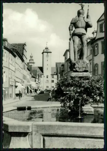 4x AK - Bad Mergentheim in Tauberfranken - diverse Ansichten