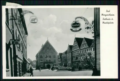 4x AK - Bad Mergentheim in Tauberfranken - diverse Ansichten