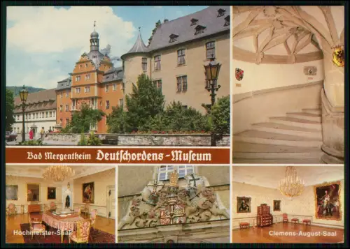 4x AK - Bad Mergentheim in Tauberfranken - diverse Ansichten