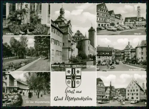 4x AK - Bad Mergentheim in Tauberfranken - diverse Ansichten