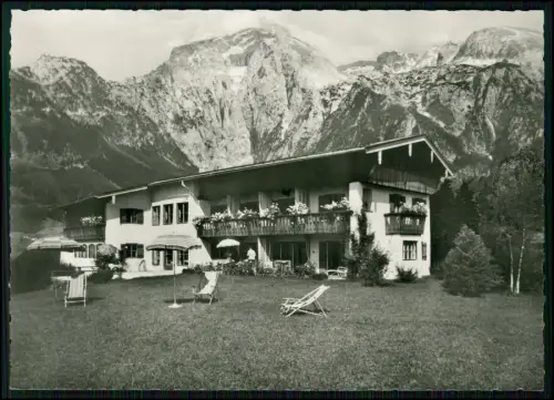 AK Berchtesgaden Stanggass Bischofswiesen - Gästehaus Martin Alpenblick Watzmann