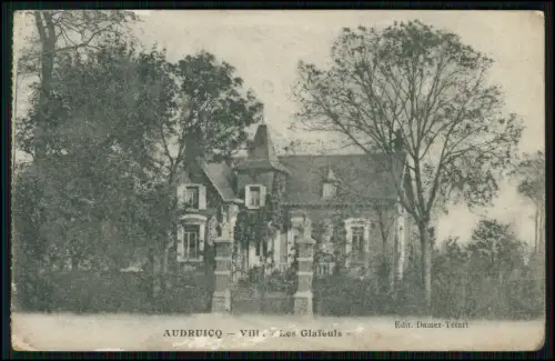 AK - Audruicq Villa Les Glaïeuls - Nordfrankreich Frankreich Jugendstil um 1910